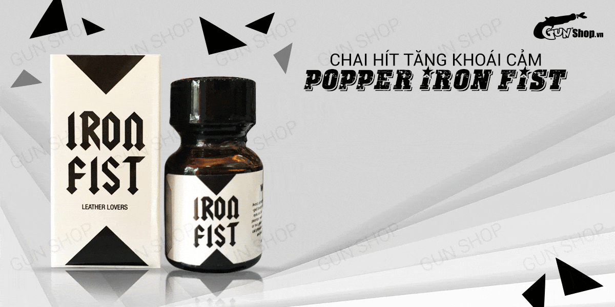  Sỉ Chai hít tăng khoái cảm Popper Iron Fist - Chai 10ml giá rẻ