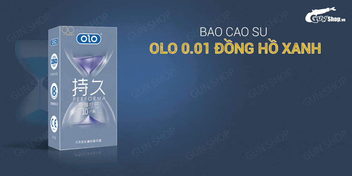  Đánh giá Bao cao su OLO 0.01 Đồng Hồ Xanh - Kéo dài thời gian hương vani - Hộp 10 cái tốt nhất
