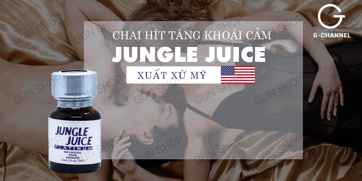  Mua Chai hít tăng khoái cảm Popper Jungle Juice Platinum - Chai 10ml cao cấp