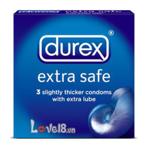  Sỉ Bao Cao Su Durex Extra Safe – Nhiều Chất Bôi Trơn giá tốt