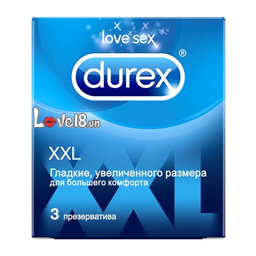  Địa chỉ bán Bao cao su Durex XXL size lớn hộp 3 cái loại tốt