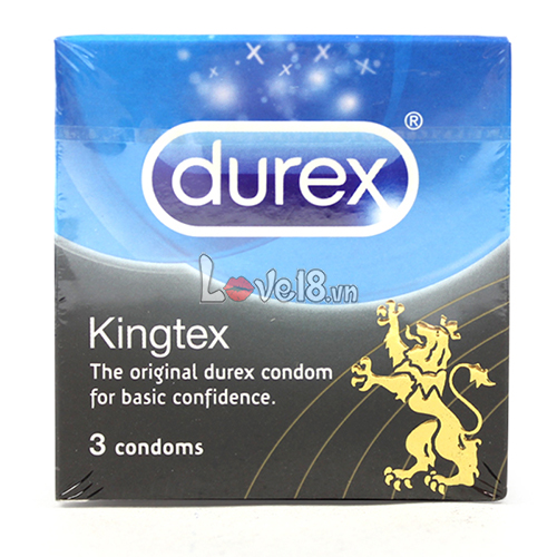  Giá sỉ Bao Cao Su Size Nhỏ Durex Kingtex Hộp 3 Cái hàng mới về