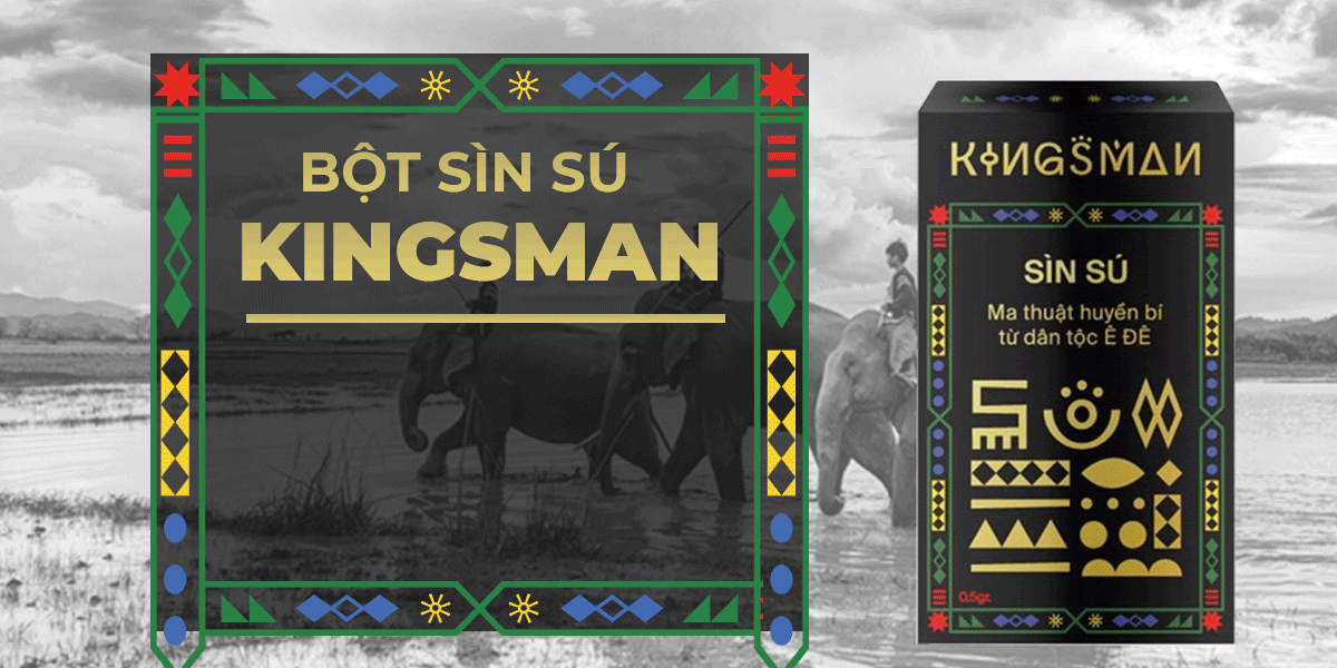  Phân phối Bột sìn sú Kingsman - Kéo dài thời gian - Gói 0.5gr giá sỉ