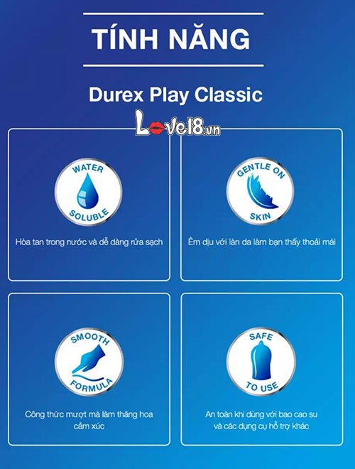  Phân phối Gel Bôi Trơn Durex Play Classic 100ml tốt nhất