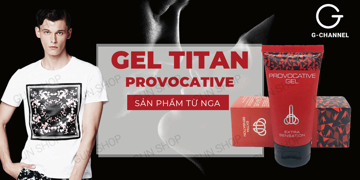  Mua Gel bôi trơn tăng kích thước cho nam - Titan Provocative - Chai 50ml hàng mới về